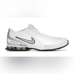 White and Silver Nike Men’s Reax Trainer 3 SL. StockX Price $199 for New